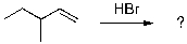 <strong>Select the expected major product(s) of the following reaction: </strong> A) B) C) D) A and B E) A and C