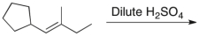 Which of the following correctly describes the product(s) of the reaction below?