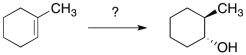 <strong>What reagents are needed to accomplish the following transformation? </strong> A) H<sub>2</sub>O/H<sup>+</sup> B) H<sub>2</sub>O/Peroxide C) OH<sup>-</sup> D) BH<sub>3</sub><sup>.</sup>THF E) 1. BH<sub>3</sub><sup>.</sup>THF, 2. HO<sup>-</sup>, H<sub>2</sub>O<sub>2</sub>, H<sub>2</sub>O