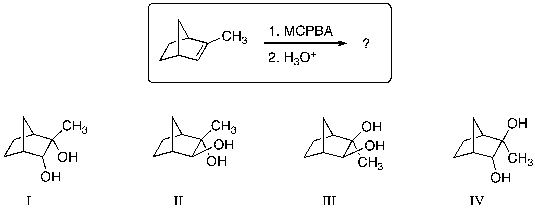 What are the major products for the following reaction sequence?