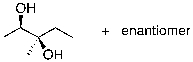 An unknown alkene was reacted with MCPBA in dichloromethane, followed by work-up with H<sub>2</sub>O/H<sup>+</sup>. A racemic mixture of the compound shown below was obtained. What is correct name of the starting alkene?