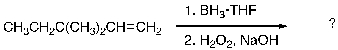 Provide the structure(s) of the expected major organic product(s) generated upon completion of the following reaction scheme: