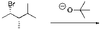 Draw the major product of the following reaction.
