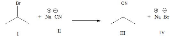 What is the nucleophile in the following reaction?  