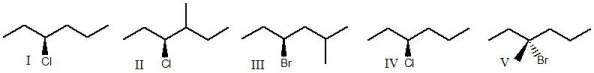 Which of the following compounds will undergo rearrangement in an S<sub>N</sub>1 reaction?