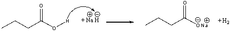 <strong>The following reaction mechanism contains error. Which of the following statements correctly describes the curved arrows consistent with the reaction? </strong> A) The curved arrow should start at the carbonyl oxygen atom B) The curved arrow should start at the hydride, go to the hydrogen connected to oxygen and a second arrow should start from the O-H covalent bond and go to the oxygen C) The curved arrow should start at the oxygen atom of the OH D) There should be one more arrow