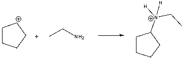 For the following reaction, identify the Lewis acid and the Lewis base.
