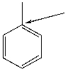<strong>How many H atoms are connected to the indicated carbon atom? </strong> A) one B) two C) three D) four E) none