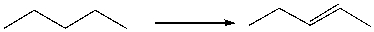 <strong>For the following transformation how many H atoms are added or lost? </strong> A) Added one B) Added two C) Lost one D) Lost two E) No change