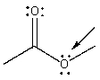 <strong>What is the formal charge on the indicated oxygen atom in the following compound? </strong> A) +1 B) +2 C) -1 D) -2 E) 0
