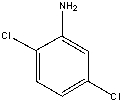 <strong>What is the IUPAC name for the following compound? </strong> A)3,4-dichloroaniline B)2,4-dichloroaniline C)2,5-dichloroaniline D)3,6-dichloroaniline E)2,6-dichloroaniline