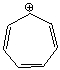 Using a Frost circle,draw the molecular orbital energy diagram for the tropylium cation and predict if it is aromatic.