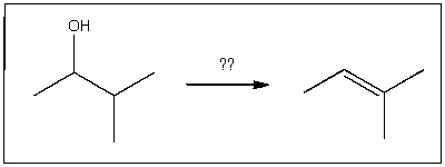 <strong>Provide the reagent(s)required to complete the following transformation: </strong> A)NaOH B)heat/H<sub>2</sub>SO<sub>4</sub> C)CH<sub>3</sub>CO<sub>2</sub>H D)NaOEt E)KOtBu