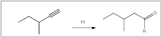 Predict the reagent(s)required to complete the following transformation:
