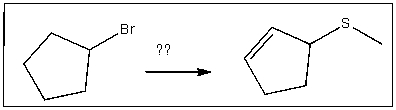 Propose an efficient method of completing the following transformation: