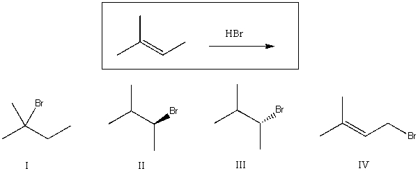 Predict the major product(s)of the reaction shown below:  