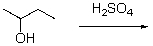 Draw the product of the following dehydration reaction.