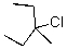 What reaction mechanism is most likely for substitution on the following compound?