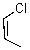 What reaction mechanism is most likely for substitution on the following compound?