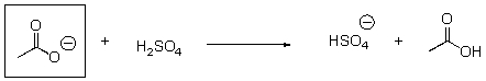 <strong>Is the indicated compound acting an acid or a base in the following reaction? </strong> A)Acid B)Base C)Neither
