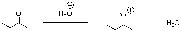 Identify the acid and the base and draw the mechanism.