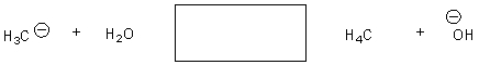 <strong>Which side will the following acid-base reaction favor? </strong> A)The right B)The left C)Neither
