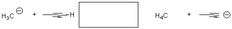 <strong>Which side will the following acid-base reaction favor? </strong> A)The right B)The left C)Neither