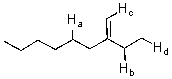 <strong>Identify the most acidic proton on the following compound. </strong> A)Ha B)Hb C)Hc D)Hd