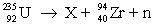 Consider the nuclear reaction and the masses: = 235.0439 u; = 93.9063 u; n = 1.008 67 u.If 208.66 MeV of energy is released in this reaction, determine the mass of X.