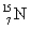 How much energy is required to remove a neutron (m<sub>n</sub> = 1.008 665 u) from that has an atomic mass of 15.000 108 u to make that has an atomic mass of 14.003 074 u? Note: The energy equivalent of the atomic mass unit is 931.5 MeV.
