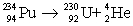 Determine the amount of energy released in the following alpha decay process: The relevant atomic masses are = 234.043 299 u, =230.033 937 u, and = 4.002 603 u.