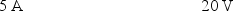 <strong>Two resistors are arranged in a circuit that carries a total current of 15 A as shown in the figure.Which one of the entries in the following table is correct?    </strong> A)   B)   C)   D)   E)   <div style=padding-top: 35px> 