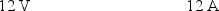  <strong>A battery has a terminal voltage of 12 V when no current flows and an internal resistance of 2  \Omega .The battery is placed in series with a 1- \Omega  resistor.Which one of the entries in the following table is correct?  </strong> A)   B)   C)   D)   E)   <div style=padding-top: 35px>  