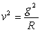 <strong>A block of mass m is released from rest at a height R above a horizontal surface.The acceleration due to gravity is g.The block slides along the inside of a frictionless circular hoop of radius R. Which one of the following expressions gives the speed of the mass at the bottom of the hoop?</strong> A)zero m/s<sup>2</sup> B)v = mgR C) D) E)v<sup>2</sup> = 2gR