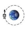 <strong>A rocket orbits a planet in a circular orbit at a constant speed as shown in the drawing. Note these arrows: The record for the highest speed achieved in a laboratory for a uniformly rotating object was 2.01 × 10<sup>3</sup> m/s for a 0.15-m long carbon rod.What was the period of rotation of the rod?</strong> A)7.4 × 10<sup>-</sup><sup>5</sup> s B)3.1 × 10<sup>-</sup><sup>4</sup> s C)4.7 × 10<sup>-</sup><sup>4</sup> s D)5.2 × 10<sup>-</sup><sup>3</sup> s E)1.3 × 10<sup>-</sup><sup>3</sup> s