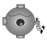 <strong>A 70.0-kg astronaut pushes to the left on a spacecraft with a force in gravity-free space.The spacecraft has a total mass of 1.0 × 10<sup>4</sup> kg.During the push, the astronaut accelerates to the right with an acceleration of 0.36 m/s<sup>2</sup>. Determine the magnitude of the acceleration of the spacecraft.</strong> A)51.4 m/s<sup>2</sup> B)0.36 m/s<sup>2</sup> C)2.5 × 10<sup>-</sup><sup>3</sup> m/s<sup>2</sup> D)7.0 × 10<sup>-</sup><sup>3</sup> m/s<sup>2</sup> E)3.97 × 10<sup>-</sup><sup>4</sup> m/s<sup>2</sup>