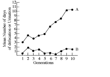 <strong>The best title for the figure below is _________. </strong> A) diet and heredity B) fearfulness and heredity C) addiction and heredity D) aggressiveness and heredity