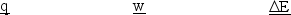 <strong>A gas is allowed to expand, at constant temperature, from a volume of 1.0 L to 10.1 L against an external pressure of 0.50 atm. If the gas absorbs 250 J of heat from the surroundings, what are the values of q, w, and \Delta E? </strong> A) B) C) D) E)