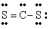 <strong>The Lewis structure for CS<sub>2</sub> is:</strong> A) B) C) D)