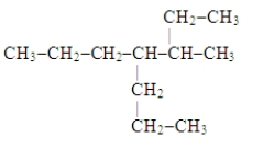<strong>The systematic name for the compound represented below is  </strong> A)4,5-diethylheptane. B)3-propyl-4-ethylhexane. C)3-ethyl-4-propylhexane. D)3-methyl-4-propylheptane. E)2-ethyl-4-propylhexane. <div style=padding-top: 35px> 
