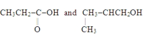 <strong>Which choice gives the structures of the reaction products when the ester below is hydrolyzed in acid solution?  </strong> A)   B)   C)   D)   <div style=padding-top: 35px> 