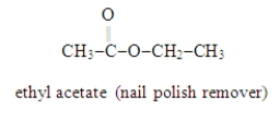 Write the formula for the alcohol and the carboxylic acid from which the following ester may be synthesized.  <div style=padding-top: 35px> 