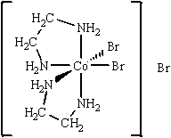 <strong>The best name for the complex shown below is  </strong> A)cobalt(III)bis(ethylenediamine)bromide. B)dibromobis(ethylenediamine)cobalt(III)bromide. C)dibromidedi(ethylenediamine)cobalt(III)bromide. D)dibromodiethylenediaaminecobalt(III)bromide. E)tribromobis(ethylenediamine)cobalt(III). <div style=padding-top: 35px> 