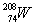 <strong>In the decay series there are six radioisotopes that decay by alpha emission, including Th-232 itself, and four radioisotopes that decay by beta emission. The final product of this series is a stable isotope. The symbol for this product is</strong> A) . B) . C) . D) . E) .