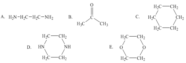 Which one of the following would be immiscible with water?