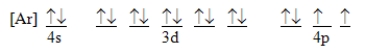 <strong>Which ground-state atom has an electron configuration described by the following orbital diagram? </strong> A)phosphorus B)germanium C)selenium D)tellurium E)none of these