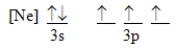 <strong>Which ground-state atom has an electron configuration described by the following orbital diagram? </strong> A)phosphorus B)nitrogen C)arsenic D)vanadium E)none of these