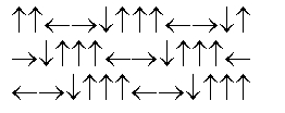<strong>In the following picture, each arrow represents a molecule or atom.Based on the arrangement in the solid state as shown, which of the following best represents the unit cell? </strong> A) B) C) D) E)
