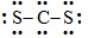 <strong>The Lewis structure for CS<sub>2</sub> is:</strong> A) B) C) D)