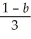 <strong>The market share is maximized for both firms if they locate at the point(s)</strong> A)a = 1 - 3b;b = B)a = ;b = 1 - 3a C)a = 0;b = 1 D)a = ;b =
